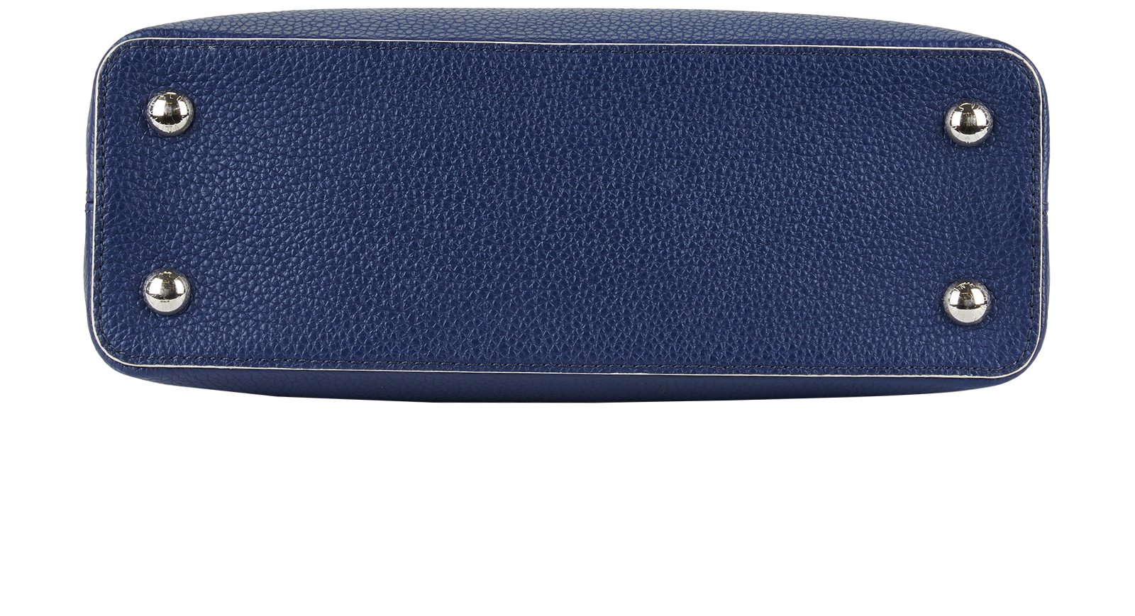 Capucines MM, &pound;3,100, Handbags, Blue, Leather, Top view